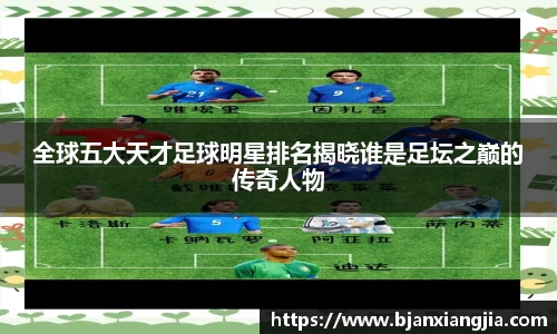 全球五大天才足球明星排名揭晓谁是足坛之巅的传奇人物